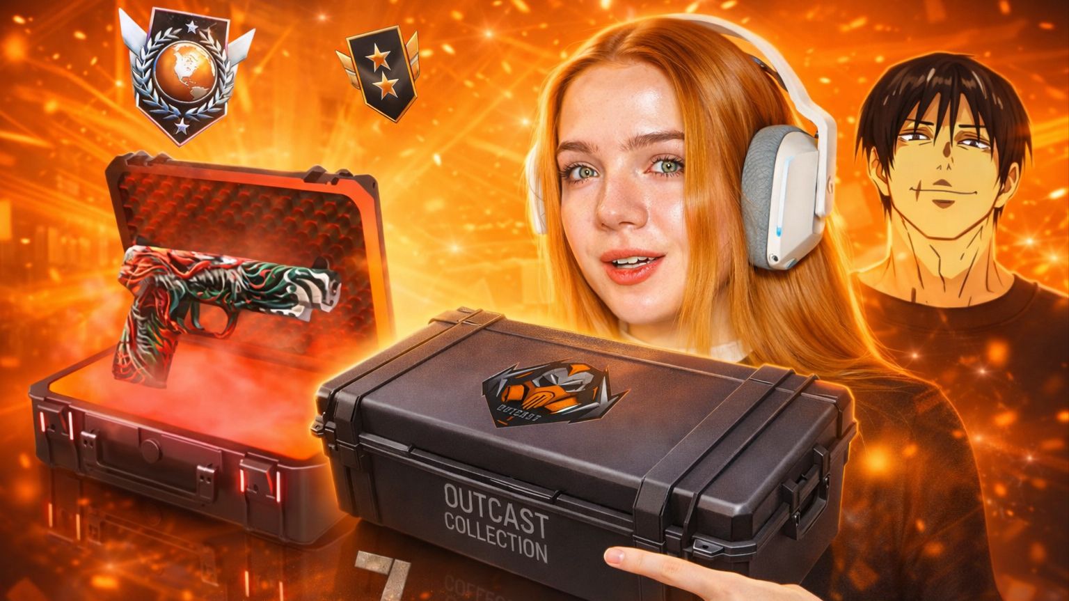 ВПЕРВЫЕ ПРОШЛА КАЛИБРОВКУ с ЗАДРОТОМ CS2 в НАПАРНИКАХ (STANDOFF 2)