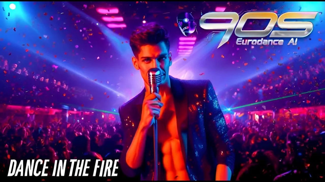90s Eurodance AI - Dance In The Fire