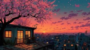 Весенний город Lo fi City🌃 Lofi Beats для сна, расслабления Lofi music Lofi Live Лофи Хип Хоп