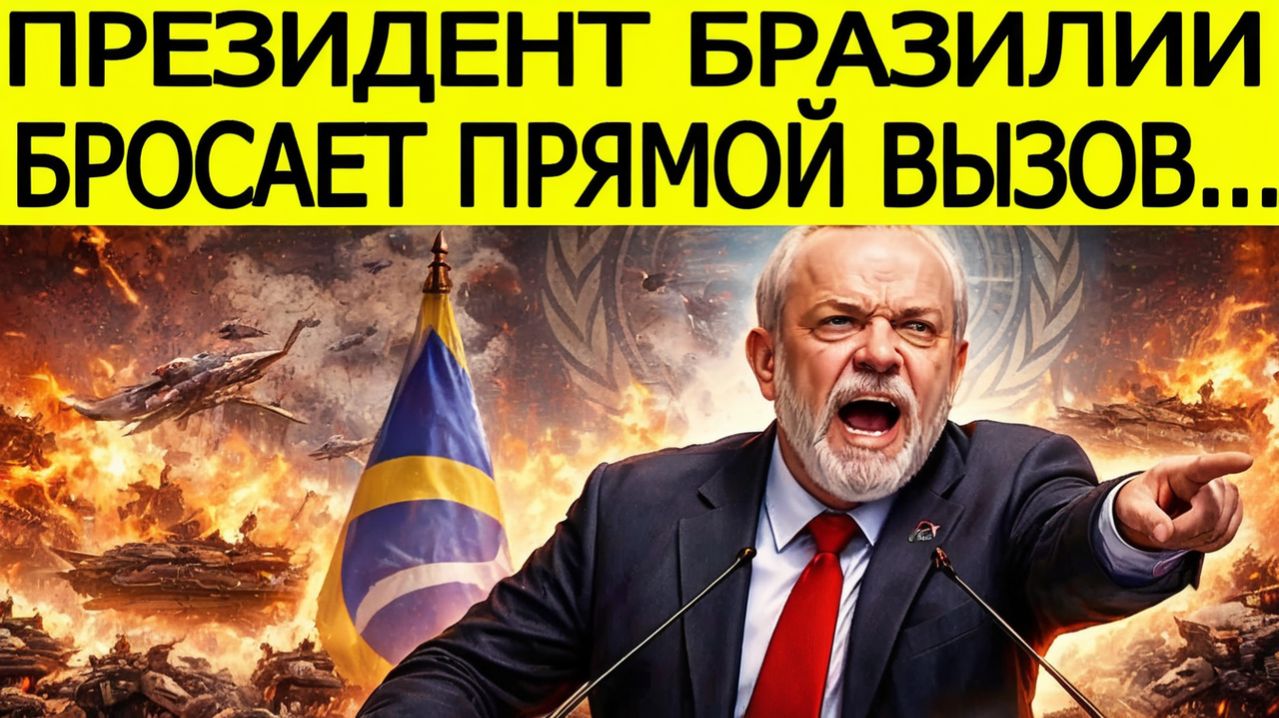 Президент Бразилии открыто критикует мировых лидеров