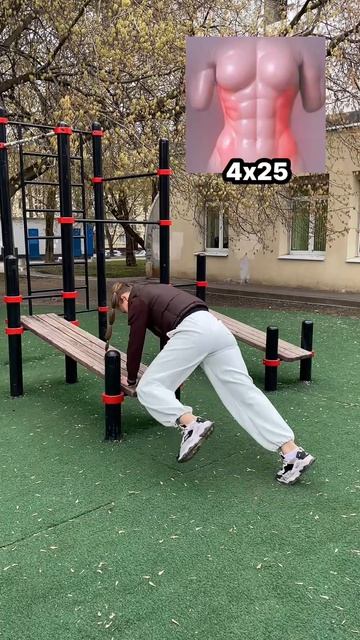 Для крутого результата не нужен зал! 🙌  Показываю свою базу на пресс из 6 упражнений.