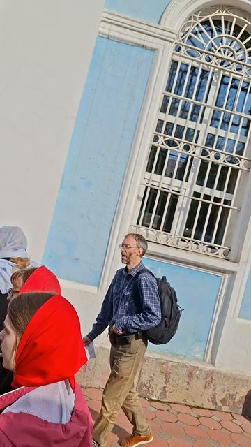 Начало Крестного Хода в Пятницу Светлой седмицы. Праздник иконы Божией Матери Живоносный источник.