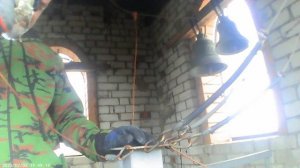 Колокольный трезвон по окончании Божественной Литургии 19 апреля 2026