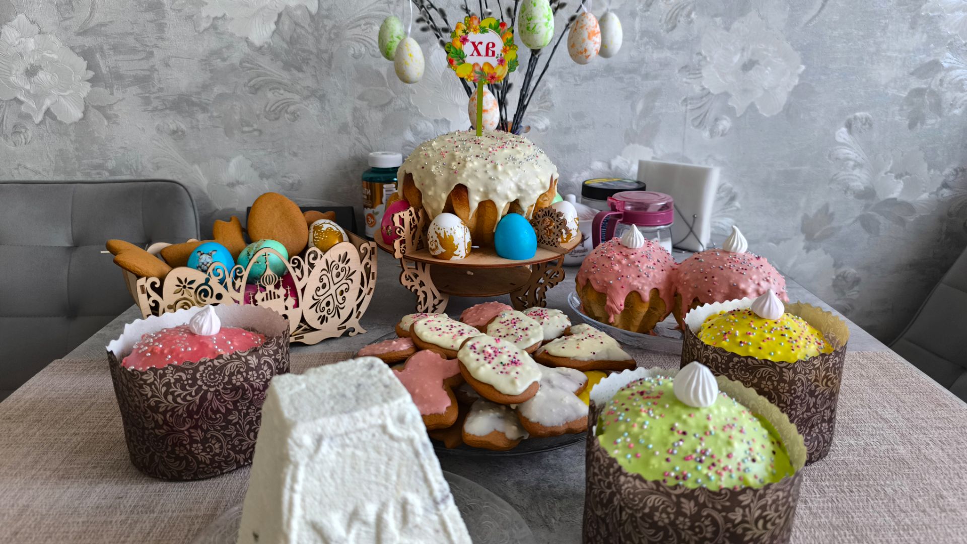 Влог 131. Со Светлым Праздником! Закупка продуктов. Стираю.