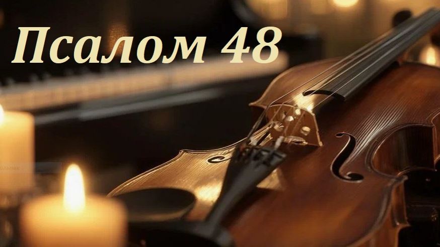 Библия. Псалом 48 с музыкальным оформлением.