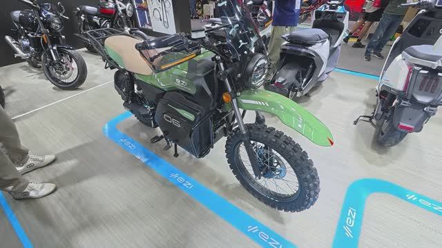 Мотоциклы в Китае. Выставка CFAIR. Часть 2. Электрические мотоциклы типа 