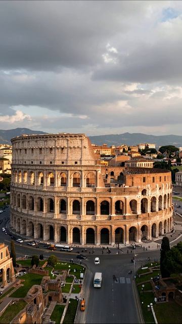 Колизей: Символ Рима #Рим #Путешествия #История
