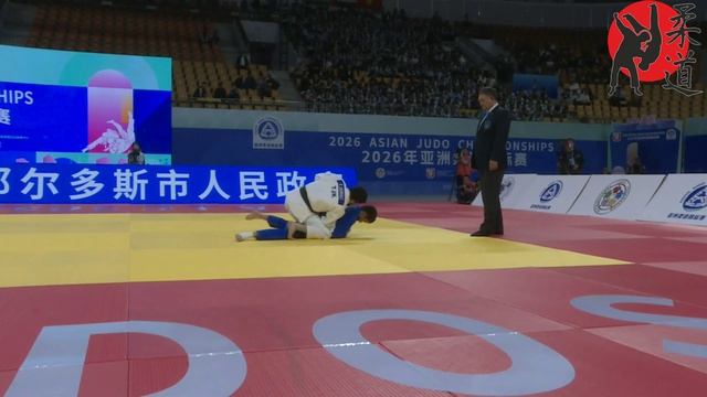 Nurali EMOMALI (TJK) - Obid DZHEBOV(TJK).   66 Kg. Final. Чемпионат Азии по дзюдо 2026