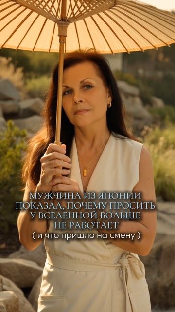 Мужчина из Японии показал, почему просить у Вселенной больше не работают (и что пришло на смену)