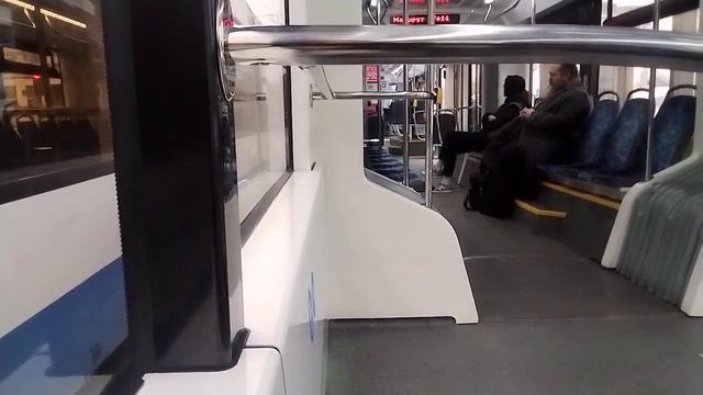 Поездка На Трамвае 4714 На Витязе-М 31230 НагатиноМетро Университет Москва 17.10.2023