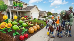 Plants vs.Zombies Hybrid Mod Растения против Зомби-2 мод Зомби против растений Выигрываем каждый бой