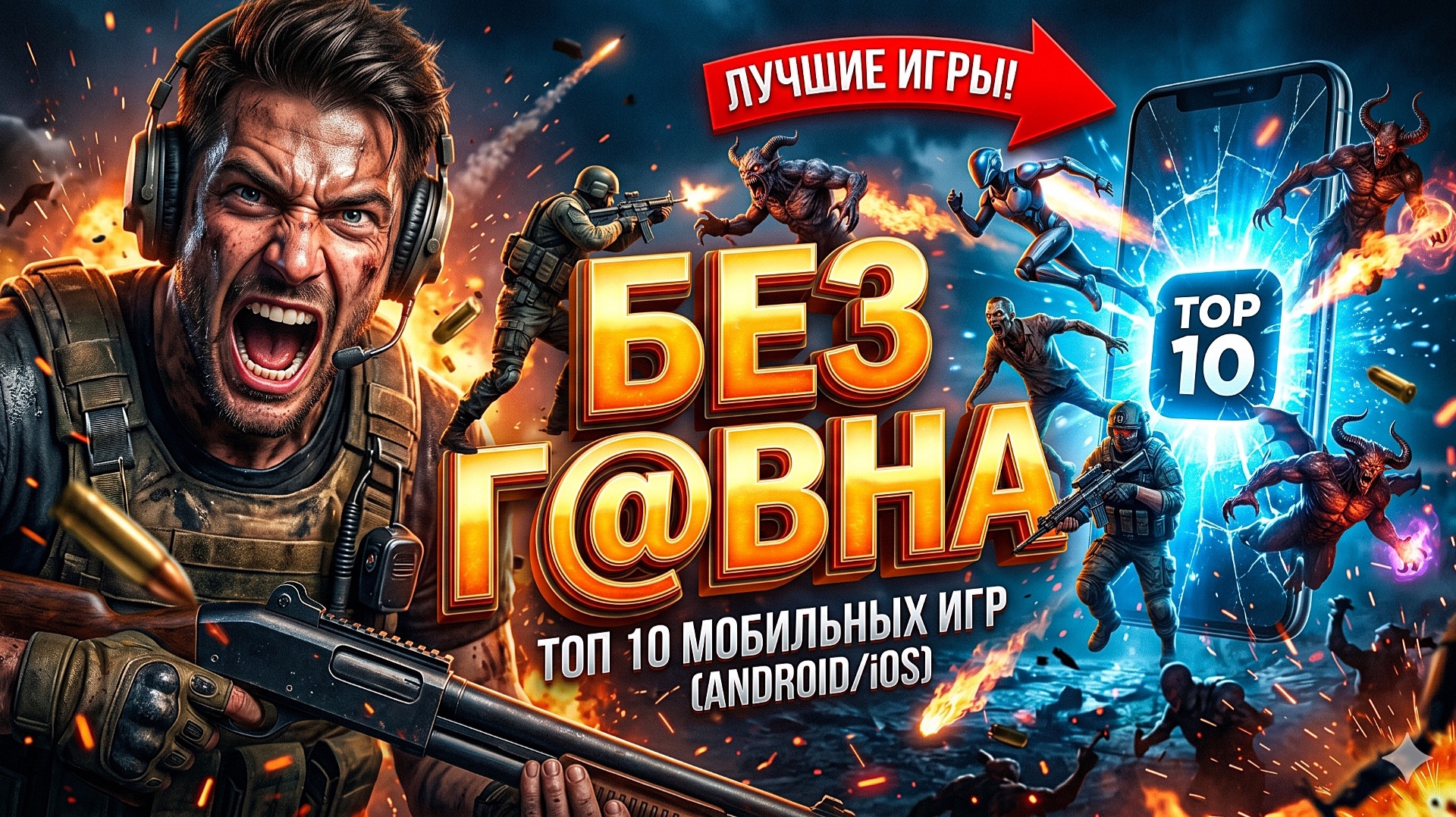 🔥РЕАЛЬНО ТОЛЬКО ЛУЧШИЕ ИГРЫ НА ТЕЛЕФОН. ТОП 10 МОБИЛЬНЫХ ИГР на АНДРОИД IOS | Во что поиграть 2026?