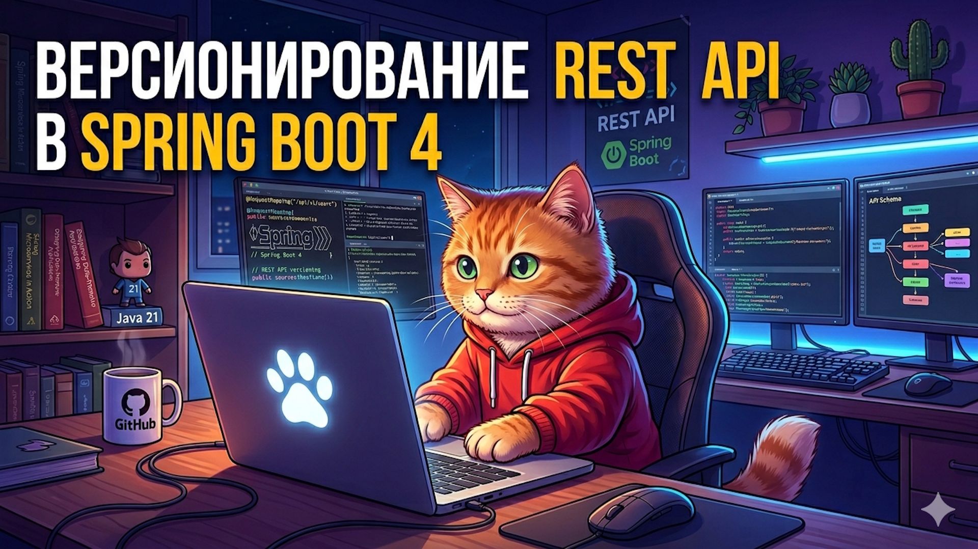 Версионирование REST API в Spring Boot 4 без 