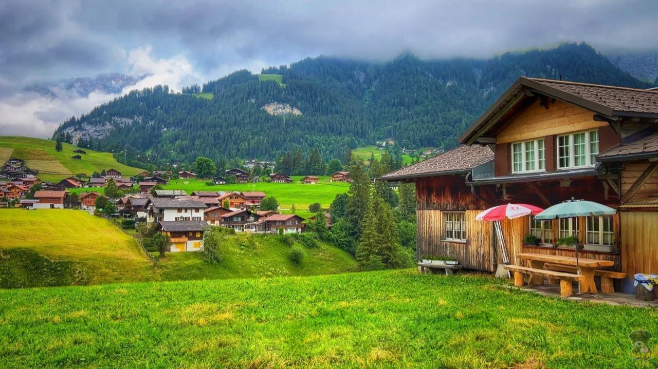 Адельбоден, Швейцария. Пешеходная экскурсия, райски красивая швейцарская деревня | #шариклайф