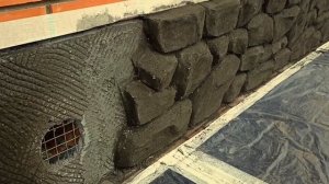 Первый пробный чистовой замес.