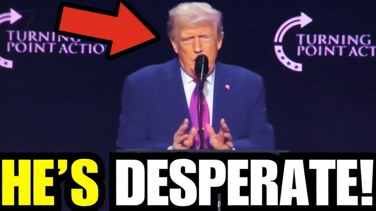 Trump BOMBS ON STAGE At MAGA Rally, VISIBLY DESPERATE