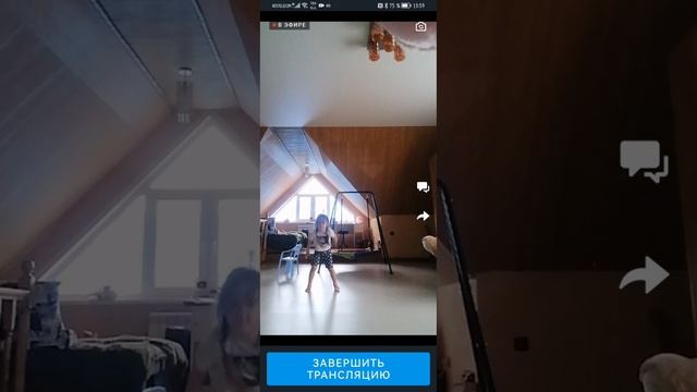 видео из трансляции танцы