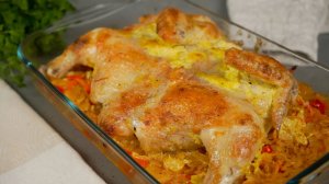 Ужин "ленивой" хозяйки или все сложила и забыла, ну очень вкусная курица в духовке! Просто и вкусно