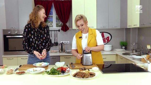 Наша кухня. Готовим овощной рулет, бутерброды со шпротами и яйца с тунцом