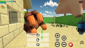 свинья против гориллы Часть 2