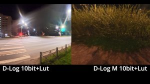 Osmo 360.Суперночь и обычный режим с защитой линз