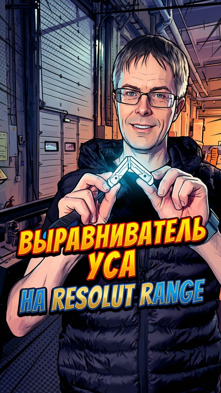 ВЫРАВНИВАТЕЛЬ УСА Момент съемки нового обзора.  Выравниватель наплава (уса).