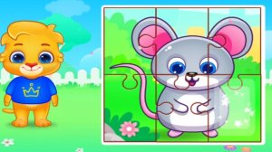 Развивающий Мультфильм для Детей/Собираем Пазлы Животные/Обучающий Мультик для Малышей