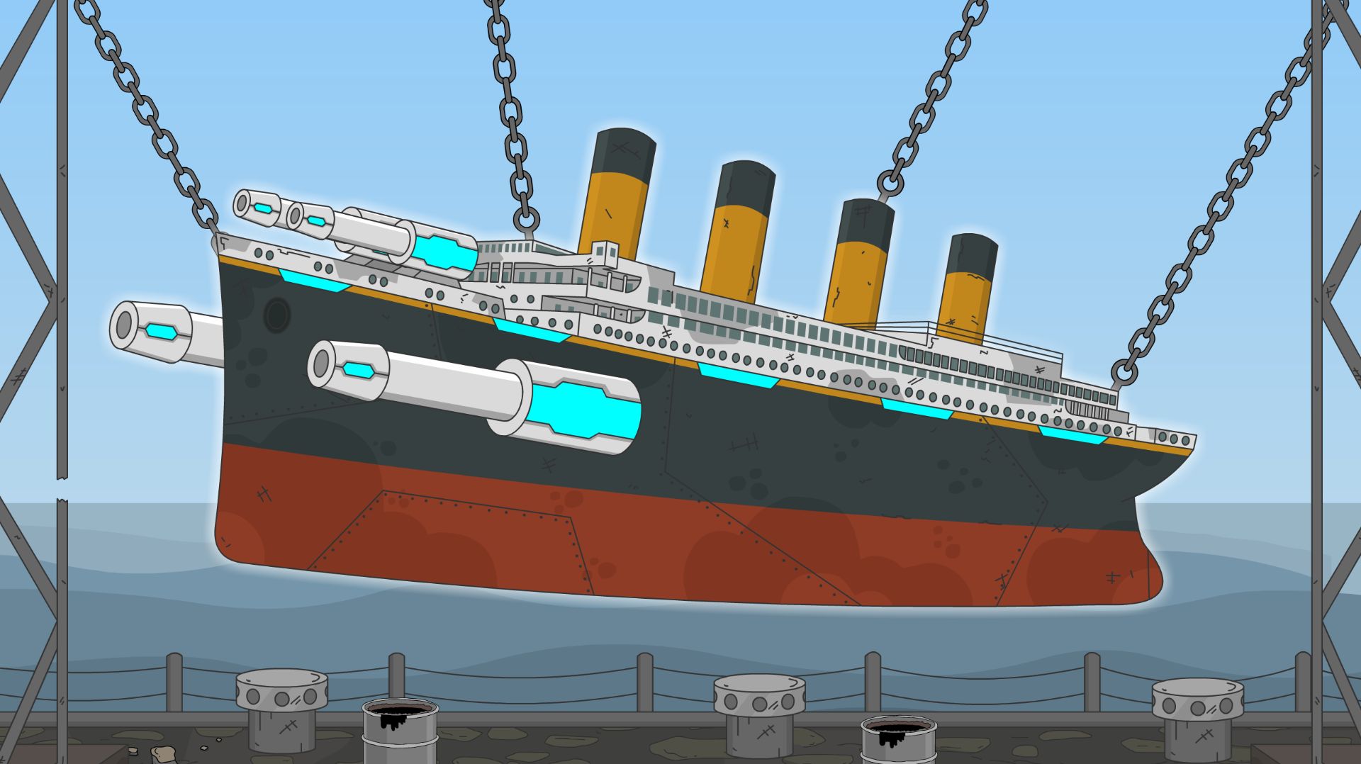 Титаник получил новую броню – теперь его НЕОСТАНОВИТЬ