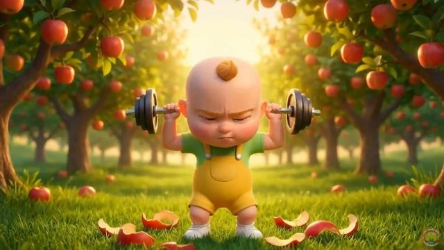 Детская песня про фруктики и витамины