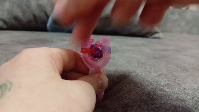 браслет нежность из резинок на рагатке🕊