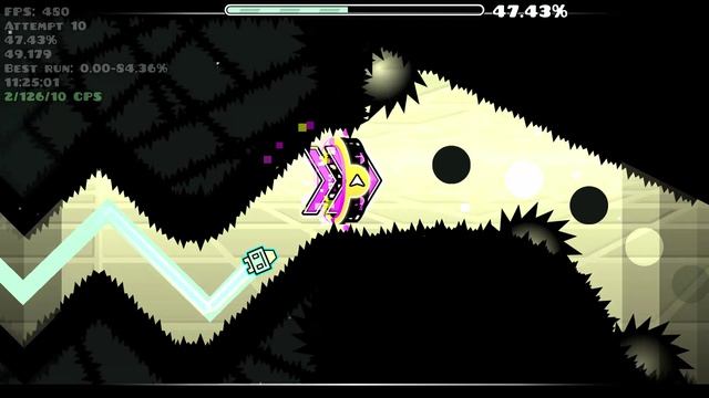 Supersonic (insane Demon) 100% (3 Coins) | 1335 попыток