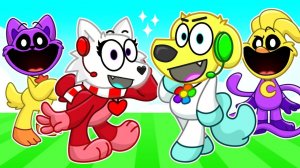 😱 ОБМЕН ТЕЛАМИ В SMILING CRITTERS В РОБЛОКС! ROBLOX!