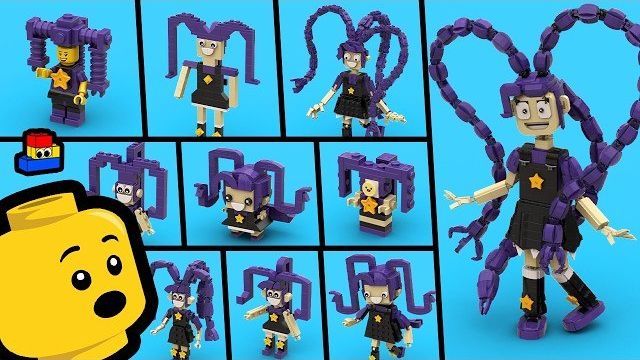 LEGO Poppy Playtime 10 способов собрать Лилии-неразлучницы