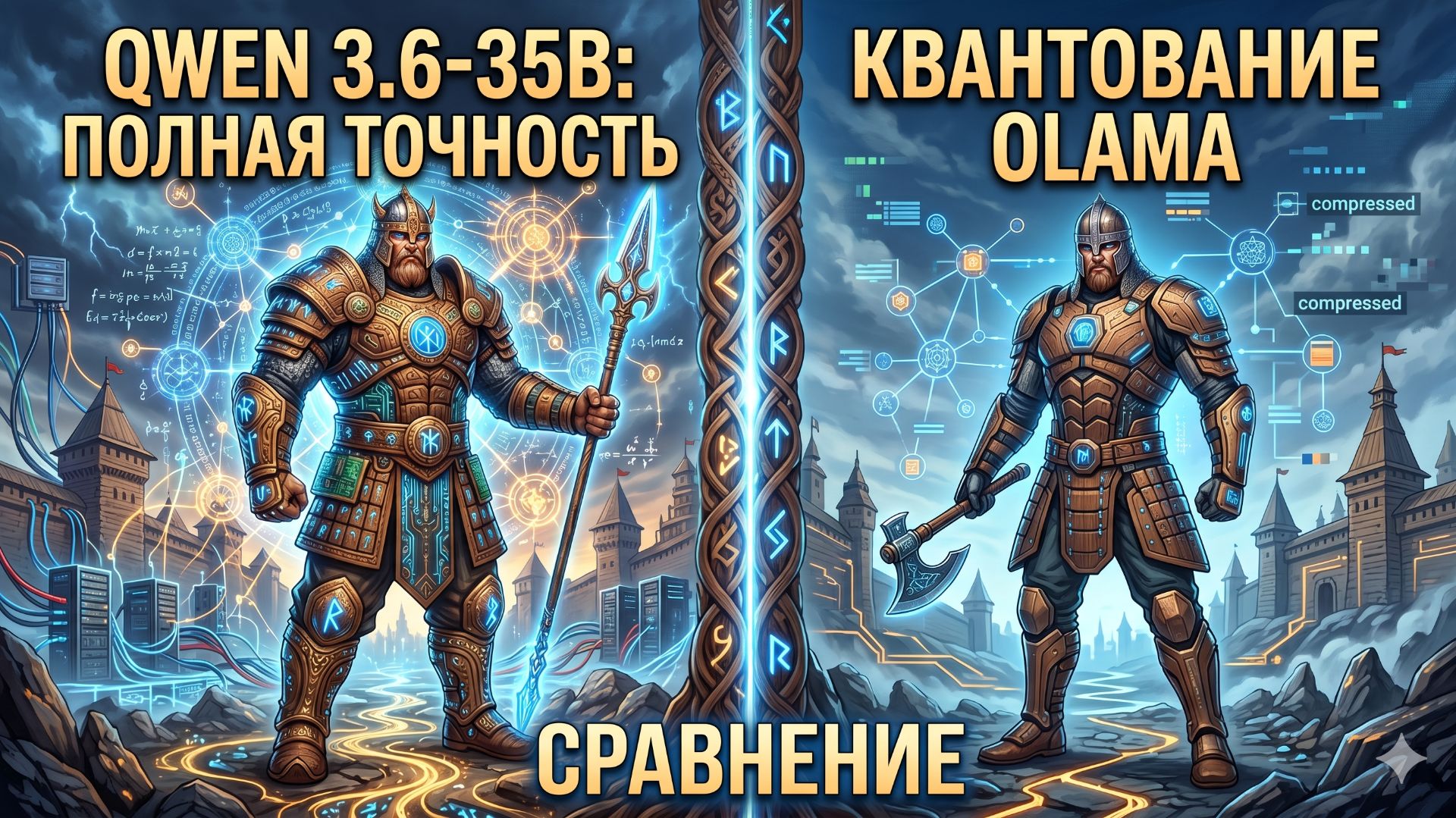 ⚡️ ИИ на домашнем ПК: Квантование нейросетей и локальные LLM #llM #нейросети #localllM