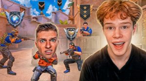 ШОУМАТЧ ХОЛДИКА С БОТАМИ РАЗНЫХ ЗВАНИЙ В STANDOFF 2