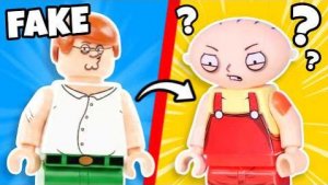 Распаковка поддельных минифигурок ЛЕГО по мотивам Гриффинов!