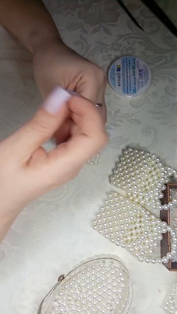 Красивые жемчужные сумочки таросики🤍