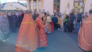 Крестный ход вокруг Свято Вознесенского храма Сыктывкар 19 апреля 2026