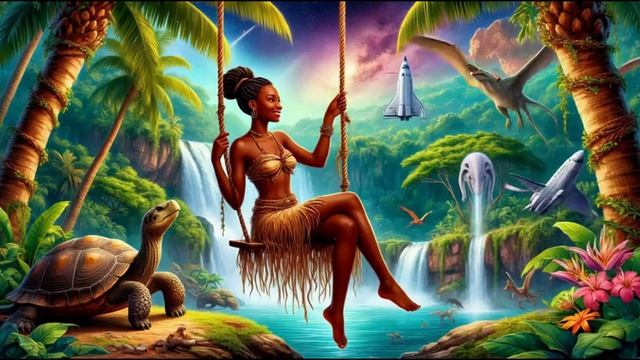 Туземка негритяночка