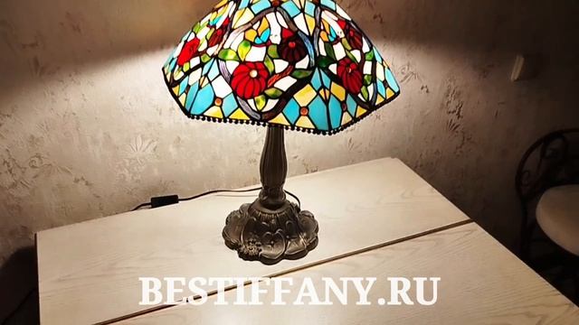Настольная лампа тиффани RCN 1740-2 от BESTIFFANY.RU