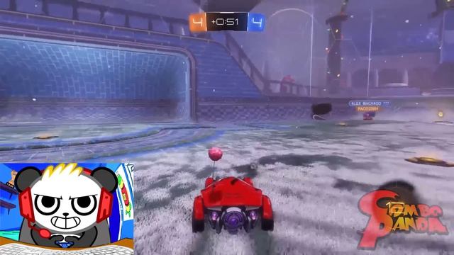 Rocket League Hockey with Race Cars Lets Play with Combo Panda