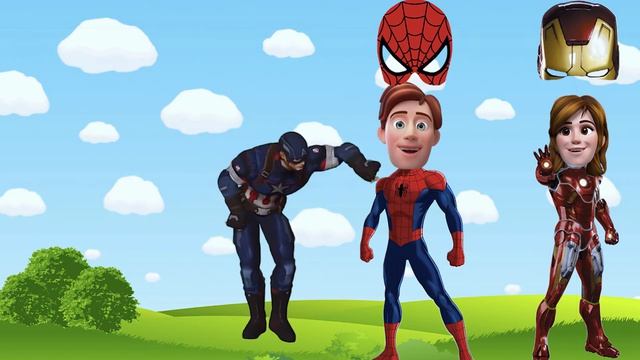 Супергерои и Кокомелон: Веселая Путаница Голов