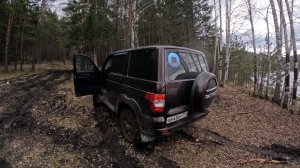 Блокировка БТР-80 в переднем мосту уаз патриот