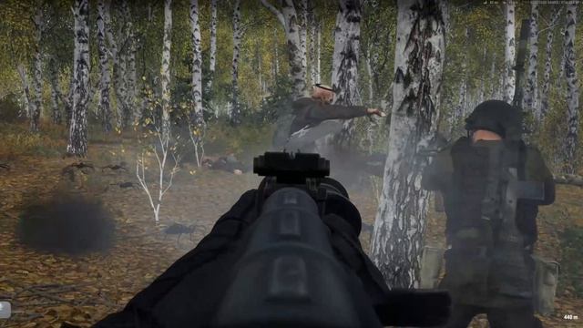 Arma Reforger Сталкер RP, Нейтралы, Заря и Долг атакуют базу Монолит.