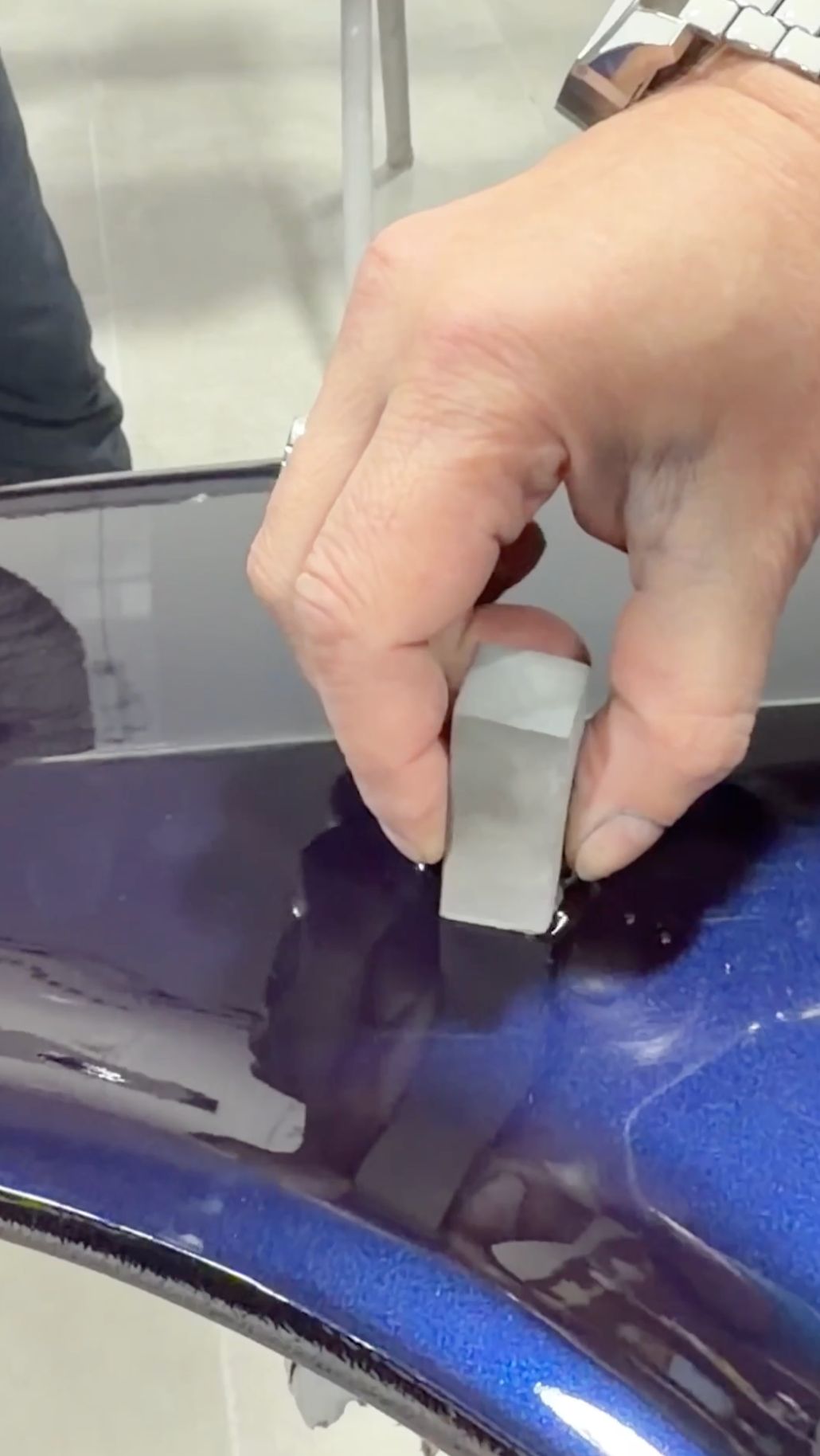 Пыль на краске не проблема