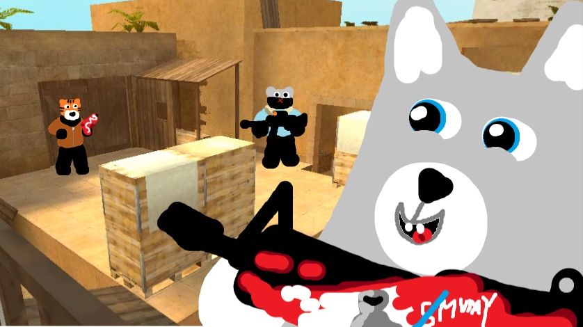 Затролил Хому и Тигра на M4