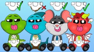 ЭПИЧЕСКАЯ КОЛЛЕКЦИЯ 💣 ЧАСТЬ 2💣 sprunky и nightmare critters (Глава 4 «Время игр Поппи») (Анимация)