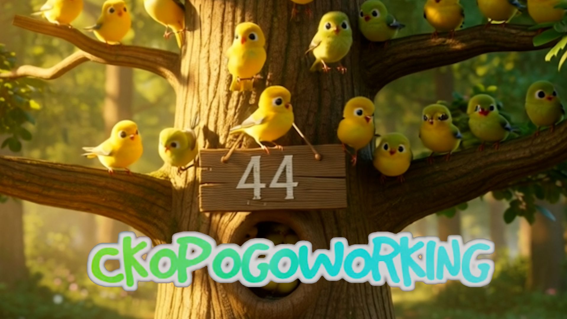 Веселые чижи (По мотивам стихотворения Д. Хармса и С. Маршака)