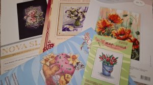 И снова цветы Вышивка крестом