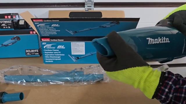 Пылесос Makita 284 Обзор , распаковка.